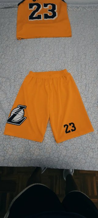 Conjunto Lakers 23 Camiseta y Pantalón