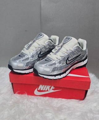Zapatillas Nike P6000 Plata y Blanco