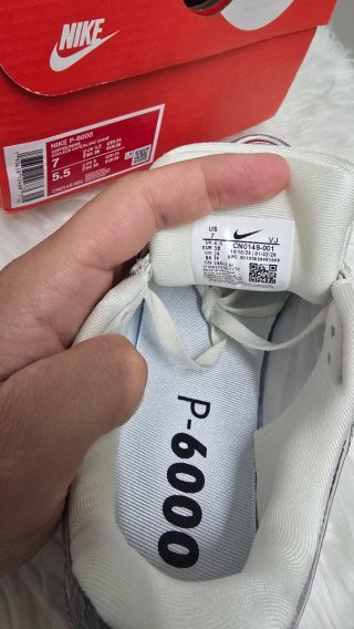 Zapatillas Nike P6000 Plata y Blanco