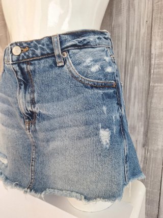 Falda pantalón vaquera Stradivarius