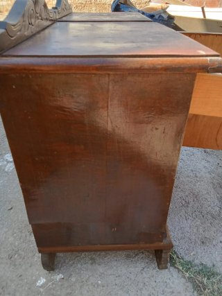 Mesitas de noche vintage madera años 60