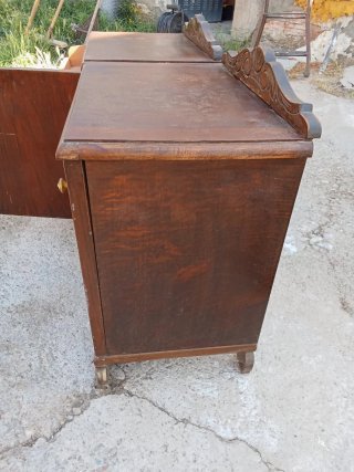 Mesitas de noche vintage madera años 60