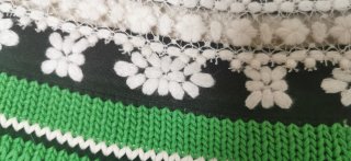 Jersey Ermanno Scervino Rayas Verde Blanco