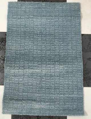 Alfombra IKEA Langsted Azul