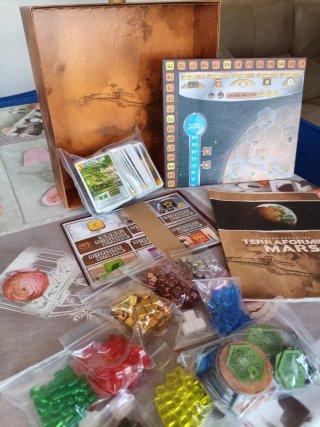 Terraforming Mars Componentes