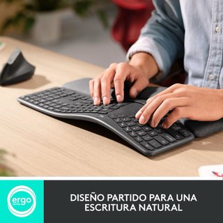Teclado Logitech ErgoK860 Inalámbrico SIN ESTRENAR