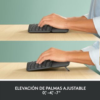 Teclado Logitech ErgoK860 Inalámbrico SIN ESTRENAR