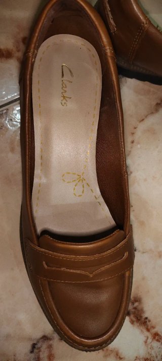Mocasines Clarks Marrones Talla 38