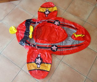 Gonfiabile a forma di aereo