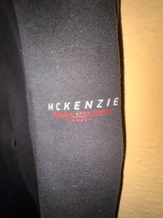 Chándal McKenzie Negro Cremallera Capucha