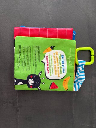 Libro de texturas para bebé