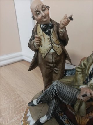 Figura cerámica Capodimonte