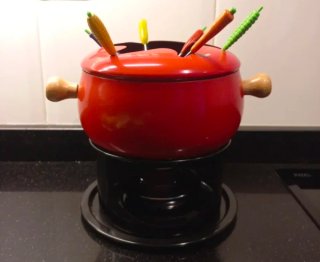 Set Fondue de queso o chocolate
