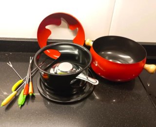 Set Fondue de queso o chocolate