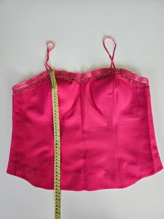 Traje fiesta falda y chaqueta fucsia