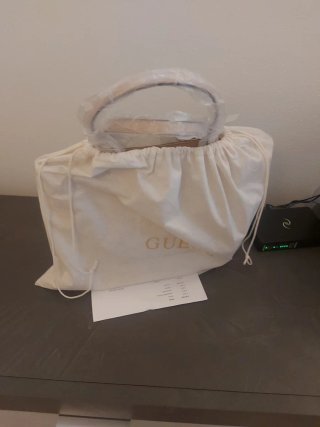 Borsa Guess Beige a Spalla