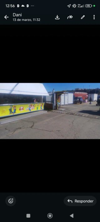 Remolque de juegos para feria