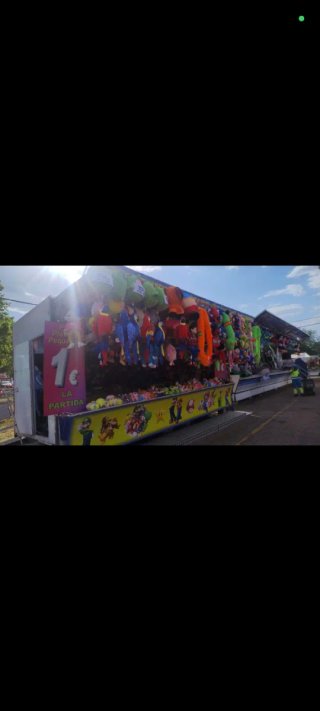 Remolque de juegos para feria