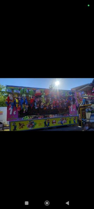Remolque de juegos para feria