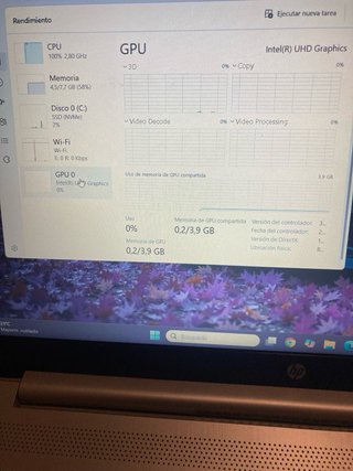 PC HP 250GB SSD 8GB RAM + 2 Mandos + mochila de Pc
