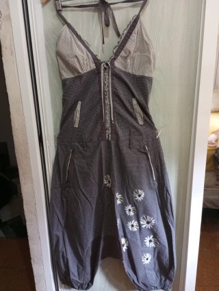 Mono Desigual flores azul