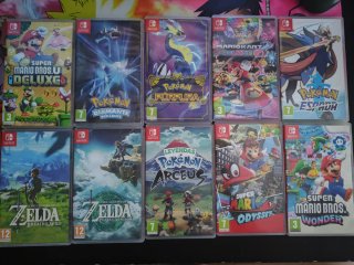 Pack 10 Juegos Nintendo Switch