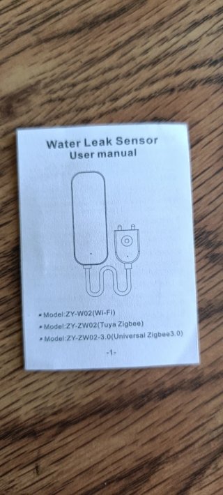 detector inteligente de fugas de agua WiFi