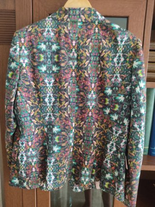 Chaqueta Zara Estampada Talla XL