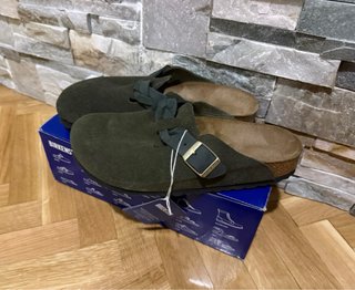 Zuecos Birkenstock Mujer Talla 39 Verde