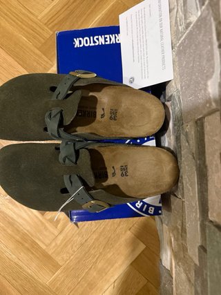 Zuecos Birkenstock Mujer Talla 39 Verde