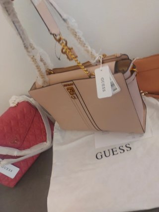 Borsa Guess Rosa e Rossa