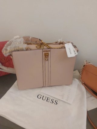 Borsa Guess Rosa e Rossa