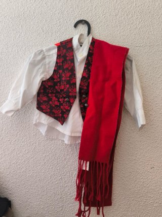 Traje Huertano Niño Talla 2