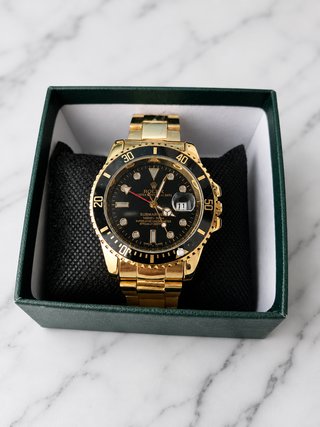 Orologio Dorato da Uomo