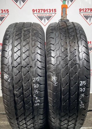 215 70 15C R LANVIGATOR RUEDA AL 90% VIDA UTIL