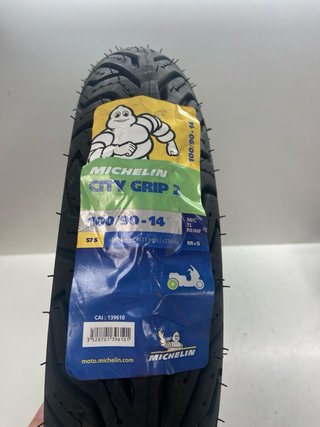 Michelin 100/90 14 57S Neumático Verano Moto