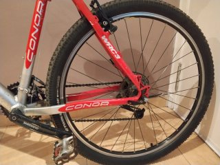 Bicicleta de montaña conor wrc3 talla M revisada