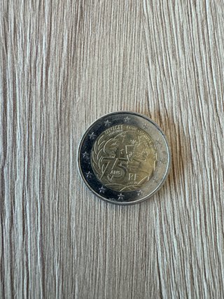 Moneda 2€ UNICEF 75 Años RF