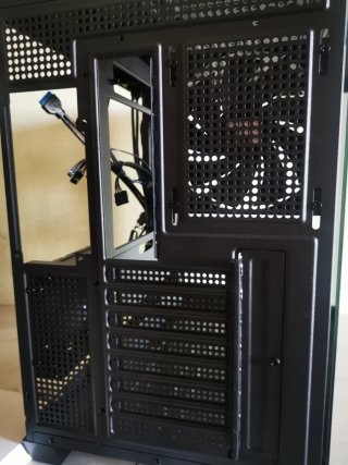 Caja PC ATX Panorámica + USB C + 4 Ventiladores