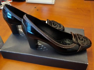 Zapatos Geox charol tacón