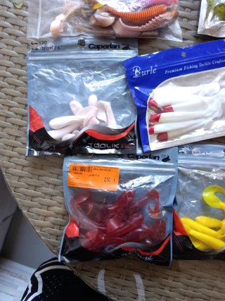 Señuelos pesca blandos