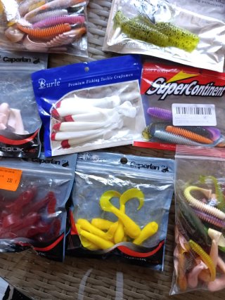 Señuelos pesca blandos