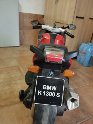 Moto bateria BMW K1300S Roja