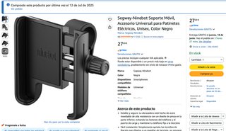 Patinete Eléctrico Segway-Ninebot F3 Pro + extras