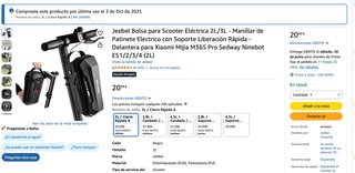 Patinete Eléctrico Segway-Ninebot F3 Pro + extras