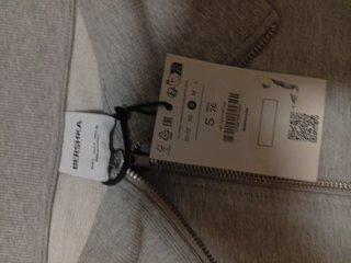 Sin estrenar top Bershka manga larga gris talla S