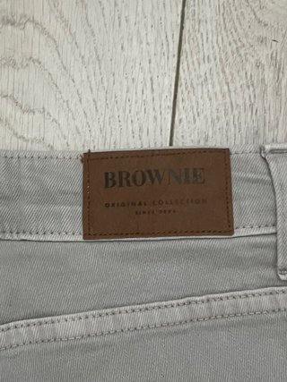Pantalón Brownie Gris Talla 34