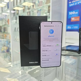 Samsung Galaxy S24+ 512GB Negro Como nuevo factura