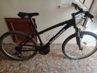 Bicicleta de Montaña Rockrider Negra