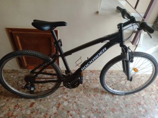 Bicicleta de Montaña Rockrider Negra